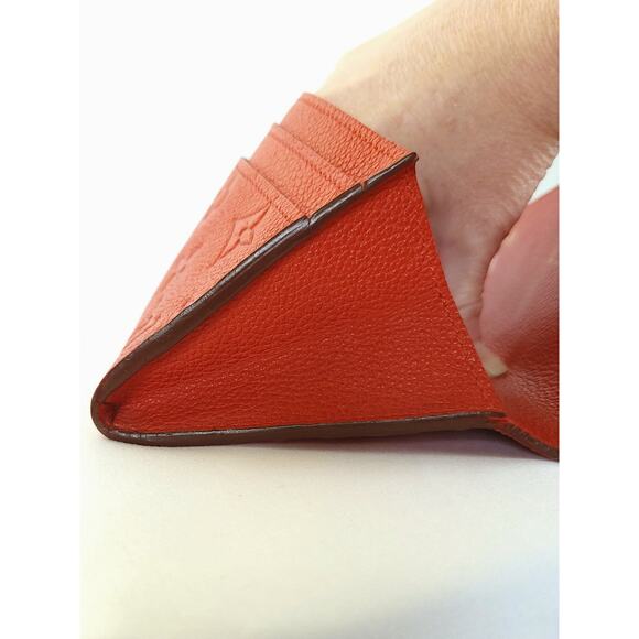 Louis Vuitton Orient/Red Monogram Empreinte Portefeuille Curieuse Long Wallet - Picture 15 of 16